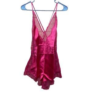 Naked Princess Silk Lace Ella Romper Sexy Lingerie New with TagsSize Small